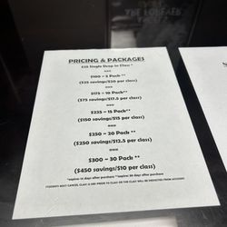 Aerial Angels Pole Fitness - Pricing