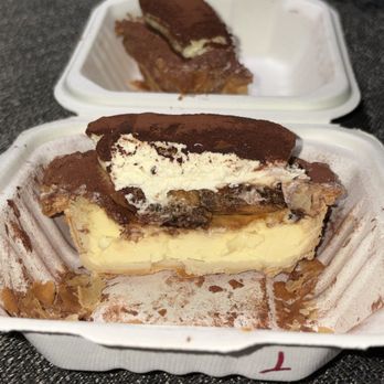 Lelecha - Tiramisu egg tart- too much going on not good - Bakeries Near Me - New York, New York