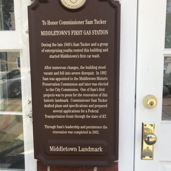 Middletown's First Gas Station - Landmarks & Historical Buildings Near Me - Middletown, Kentucky