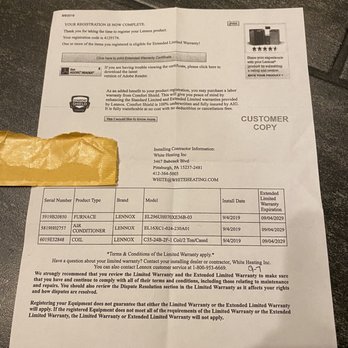White Heating - Registration copy - Heating & Air Conditioning/HVAC Near Me - Pittsburgh, Pennsylvania