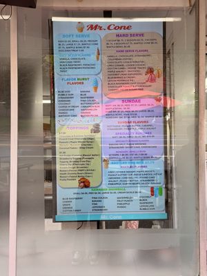 Menu photo 2 Mr. Cone Chicopee, MA