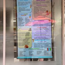 Mr. Cone - Ice Cream Menu
