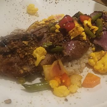 The Farmer's Daughter - Pistachio Crusted Lamb Loin - New American Near Me - Blue Bell, Pennsylvania The Farmer's Daughter - Pistachio Crusted Lamb Loin - New American Near Me - Blue Bell, Pennsylvania