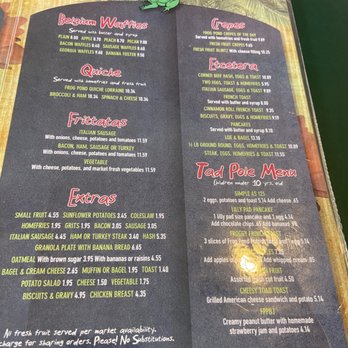 The Frog Pond - Menu - Breakfast & Brunch Near Me - St Pete Beach, Florida The Frog Pond - Menu - Breakfast & Brunch Near Me - St Pete Beach, Florida