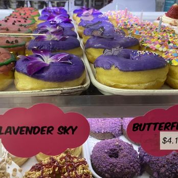 Dks Donuts & Bakery - Edible flowers - Donuts Near Me - Santa Monica, California