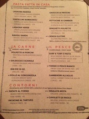 Menu photo 6 Pan di Bacco Cabo San Lucas, BCS Menu photo 6 Pan di Bacco Cabo San Lucas, BCS