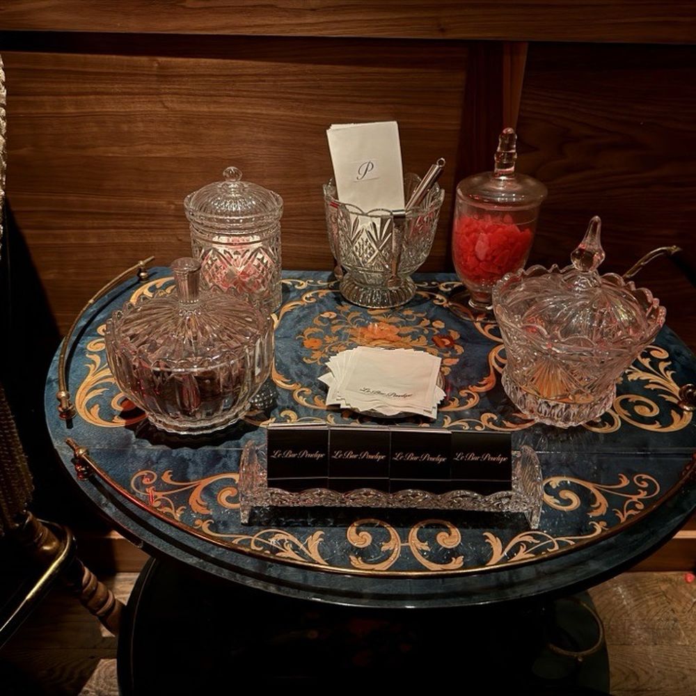 Le Bar Penelope - Candy for everyone! What a nice and welcoming touch! - Cocktail Bars Near Me - New York, New York Le Bar Penelope - Candy for everyone! What a nice and welcoming touch! - Cocktail Bars Near Me - New York, New York