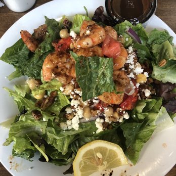 Taziki's Mediterranean Cafe - Northglenn - Salad with shrimp - Mediterranean Near Me - Denver, Colorado Taziki's Mediterranean Cafe - Northglenn - Salad with shrimp - Mediterranean Near Me - Denver, Colorado