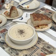 Photo of Swan Oyster Depot - San Francisco, CA, United States. Boston Clam Chowder