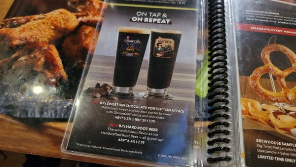Menu photo 7 BJ's Restaurant & Brewhouse West Covina, CA