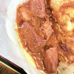 Taqueria La Cabana - Carne guisada taco
