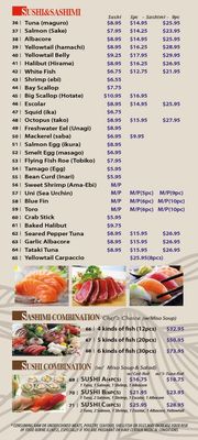 Menu photo 8 Yama Sushi Restaurant Fallbrook, CA