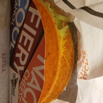 Taco Bell - Fiery Doritos Starbucks taco with no taste - Fast Food Near Me - Amherst, New York Taco Bell - Fiery Doritos Starbucks taco with no taste - Fast Food Near Me - Amherst, New York