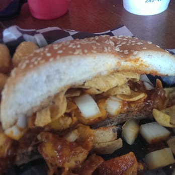 3B's Burgers & Beer - Frito Pie Burger! - Burgers Near Me - Spring, Texas 3B's Burgers & Beer - Frito Pie Burger! - Burgers Near Me - Spring, Texas