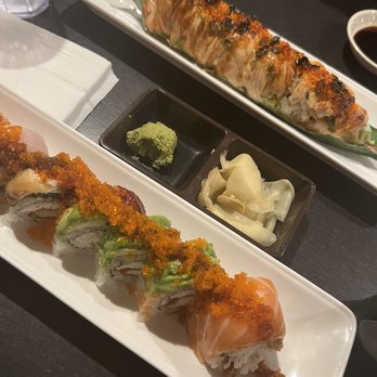 Sen Dai Sushi - Storm Bringer Roll, Baked Salmon Roll - Japanese Near Me - Milpitas, California Sen Dai Sushi - Storm Bringer Roll, Baked Salmon Roll - Japanese Near Me - Milpitas, California