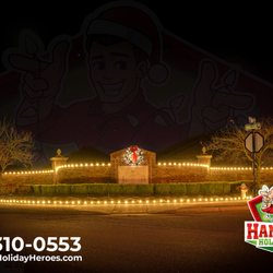 Handsome Holiday Heroes - Christmas lights by Handsome Holiday Heroes