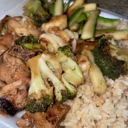 hibachi chicken and shrimp