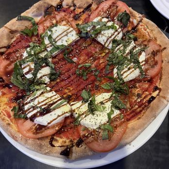 Ti Amo Wood Fired Pizza - $18 sept 2023 CAPRESE PIZZA Tomato sauce, fior di latte mozzarella cheese fresh sliced tomatoes, basil, oregano, olive oil, balsamic glaze - Pizza Near Me - Bountiful, Utah Ti Amo Wood Fired Pizza - $18 sept 2023 CAPRESE PIZZA Tomato sauce, fior di latte mozzarella cheese fresh sliced tomatoes, basil, oregano, olive oil, balsamic glaze - Pizza Near Me - Bountiful, Utah