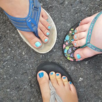 City Nail - group pedicure picture! - Nail Salons Near Me - Albany, New York
