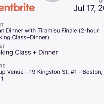 Selfup - Found this fun time on eventbrite - Cooking Classes Near Me - Boston, Massachusetts