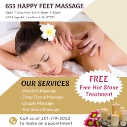 653 Happy Feet Massage - Walk-in & Appointment Welcome