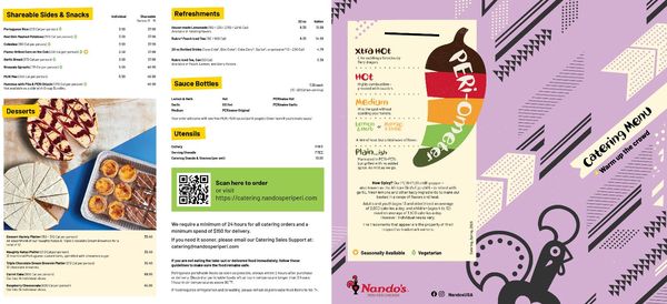 Menu photo 1 Nando's Peri-Peri Towson, MD