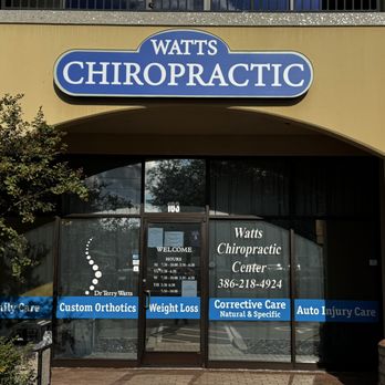 Watts Chiropractic Center - Front of office - Chiropractors Near Me - Orange City, Florida Watts Chiropractic Center - Front of office - Chiropractors Near Me - Orange City, Florida