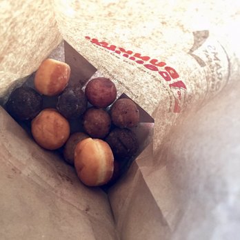 Dunkin' - 10 count munchkin donut holes - Coffee & Tea Near Me - National City, California