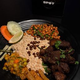 Mutton w/ salads and sides