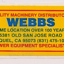 Webb's Farm Supplies