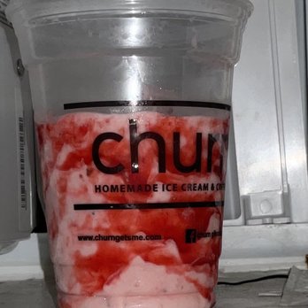Churn - Strawberry milkshake, regular size. - Coffee & Tea Near Me - Glenshaw, Pennsylvania