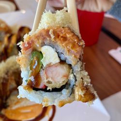 BahDah sushi - American dream roll looked and tasted like a dream