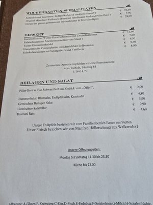 Menu photo 3 Gasthaus zu den drei Hacken Vienna, 9