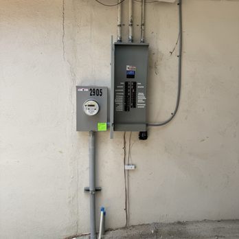 Dynamic Electrical Service - Brand new breaker box and underground conduit from the utility pole. - Electricians Near Me - Round Rock, Texas Dynamic Electrical Service - Brand new breaker box and underground conduit from the utility pole. - Electricians Near Me - Round Rock, Texas