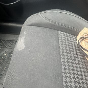 Rialto Car Wash - They didn't bother to clean the seat - Car Wash Near Me - Rialto, California