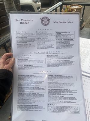Menu photo 5 Rancho Capistrano Winery San Clemente, CA Menu photo 5 Rancho Capistrano Winery San Clemente, CA