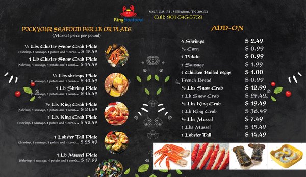 Menu photo 4 King Seafood Millington Millington, TN Menu photo 4 King Seafood Millington Millington, TN