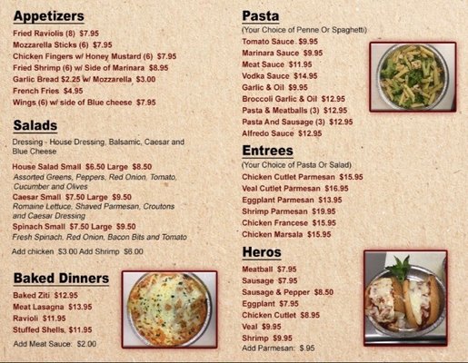 Menu photo 2 Saint James Pizza And Pasta Saint James, NY Menu photo 2 Saint James Pizza And Pasta Saint James, NY