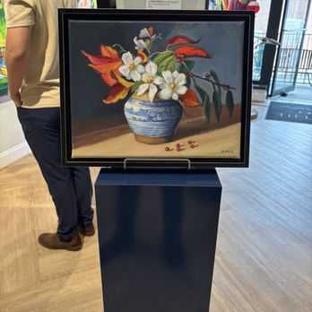 Nepenthe Gallery - Anemones painted by Patsie, for sale. - Art Galleries Near Me - Alexandria, Virginia