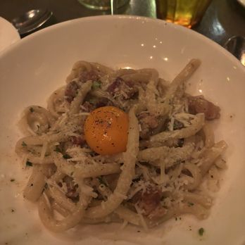 Formento's - Bucatini Carbonara - Italian Near Me - Chicago, Illinois Formento's - Bucatini Carbonara - Italian Near Me - Chicago, Illinois