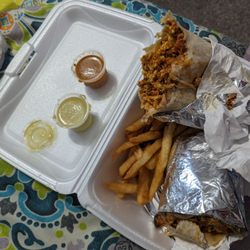 El Serranito - Pastor breakfast burrito