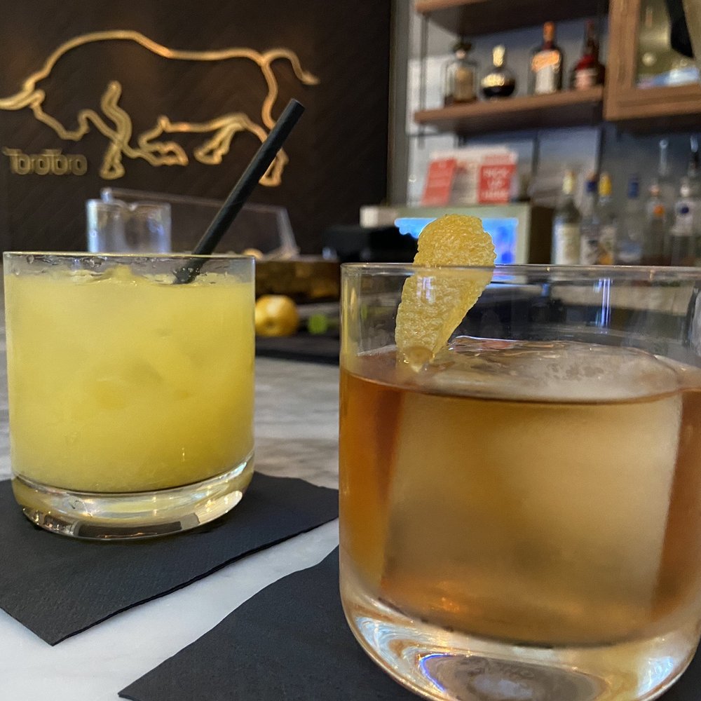 Toro Toro - Old Fashioned and Screwdriver (happy hour) - Steakhouses Near Me - Miami, Florida Toro Toro - Old Fashioned and Screwdriver (happy hour) - Steakhouses Near Me - Miami, Florida