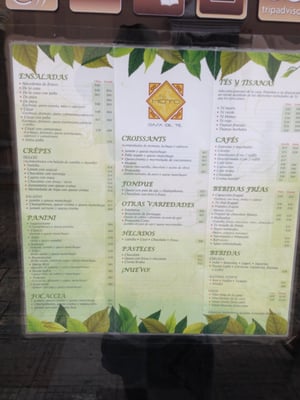 Menu photo 3 El Hoyo Casa de Té Mérida, YUC
