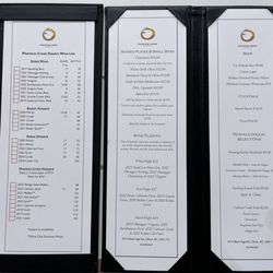 Phantom Creek Estates - Menus (as of May 2026)