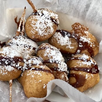 Ohio State Fair - Deep fried buckeyes (3), oreos (2), and nutter butter (2) $9 - Festivals Near Me - Columbus, Ohio