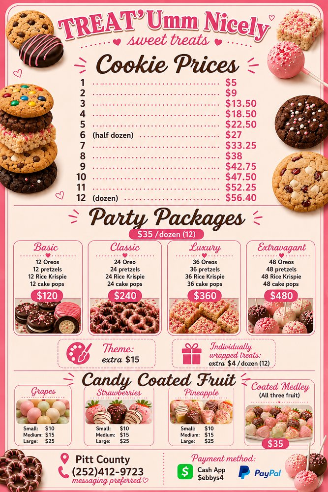 Treat’ Umm Nicely Logo