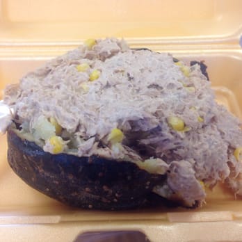 Berni's Sandwich Bar - Jacket potato with tuna and sweetcorn - Sandwiches Near Me - London, XGL Berni's Sandwich Bar - Jacket potato with tuna and sweetcorn - Sandwiches Near Me - London, XGL