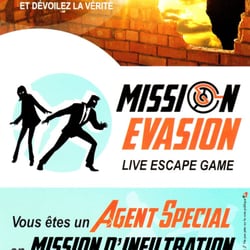 Mission Evasion - Flyer Mission Evasion