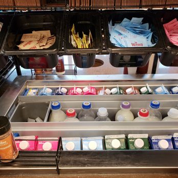 Wawa - Creamers, milk, sugar galore..so many options for your coffee - Gas Stations Near Me - Lauderhill, Florida Wawa - Creamers, milk, sugar galore..so many options for your coffee - Gas Stations Near Me - Lauderhill, Florida