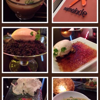 Marmalade - Yellowtail Poke, White bean soup with pancetta dust, salted caramel creme brulee with peanut brittle ice cream, Ceviche - Caribbean Near Me - San Juan, Puerto Rico Marmalade - Yellowtail Poke, White bean soup with pancetta dust, salted caramel creme brulee with peanut brittle ice cream, Ceviche - Caribbean Near Me - San Juan, Puerto Rico